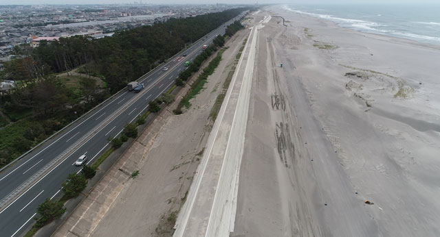 平成28年度 浜松市沿岸域津波対策施設等整備事業（海岸）工事
