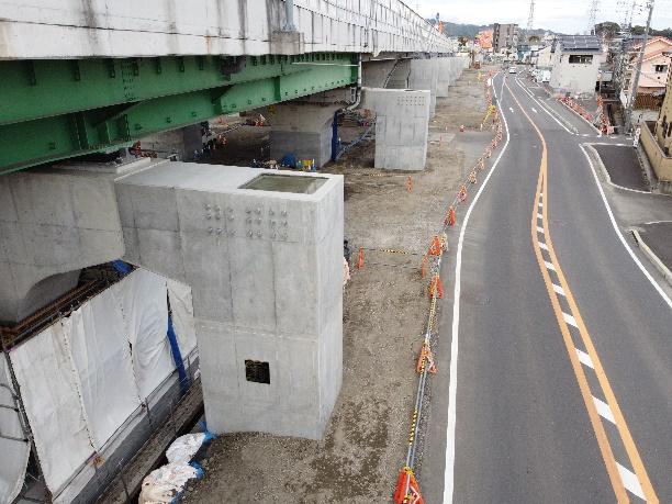令和2年度 1号清水立体飯田高架橋ONランプ下部工事